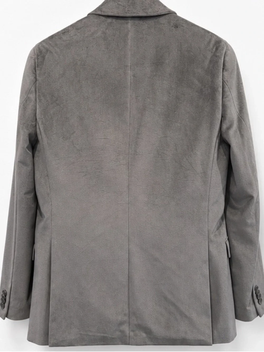 Alfani Slim Fit Gray Faux Suede Sport Coat Blazer Men’s 38R NWT-Like New Coat